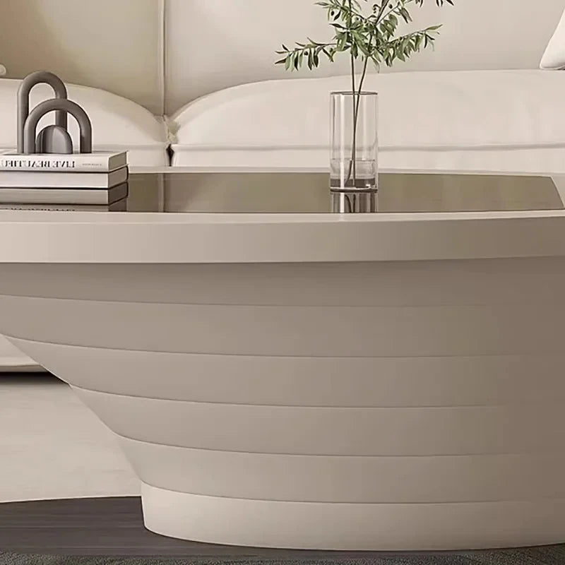 Glam Oval Coffee Tables – Luxury Modern Minimalist Design