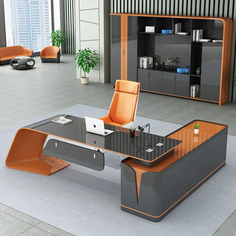 Executive Desk Minimalist Multifunction Home Furniture Reading Office Computer Offices Tables Writing Table L Shaped Tisch
Room