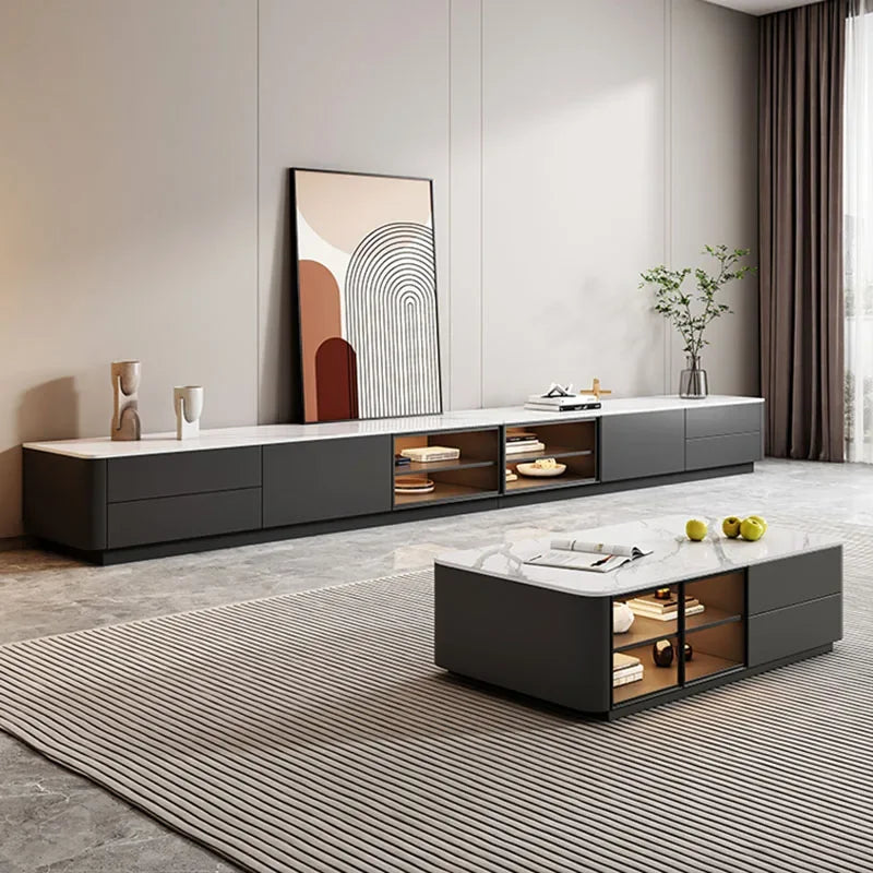 Nordic Storage TV Stand Lowboard Cabinet – Luxury Italian Living Room Furniture.