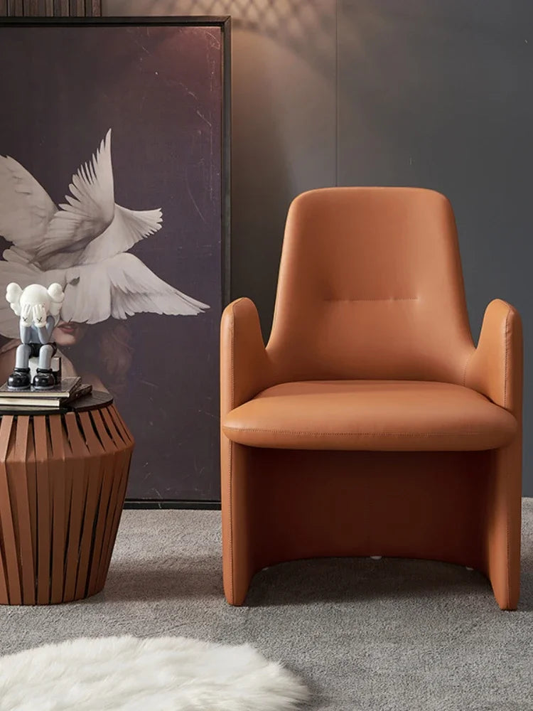 Nordic modern light luxury chair