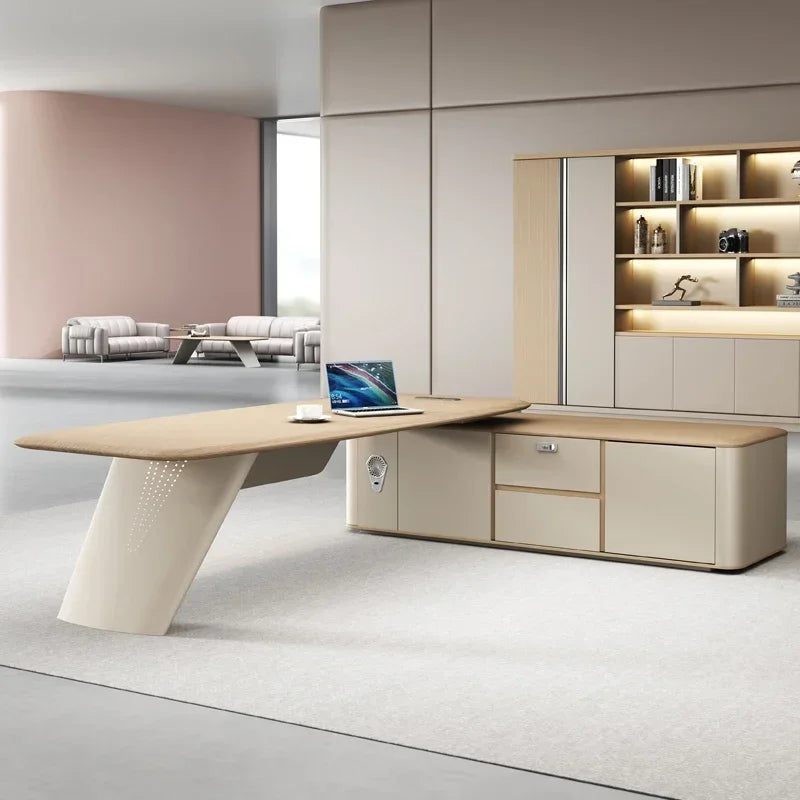 Minimalist Bedroom Desk – Corner Office Workstation, Multifunctional Modern Reading Table, Biurka Komputerowe, Simple Gaming Desk