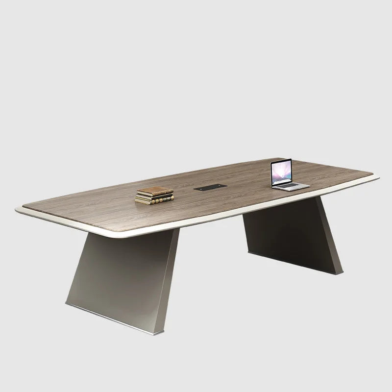 Modern Boardroom Conference Table & Chairs Set for 10-12 people