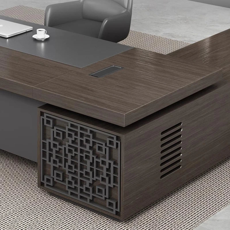 L-Shaped Computer Desk for Office