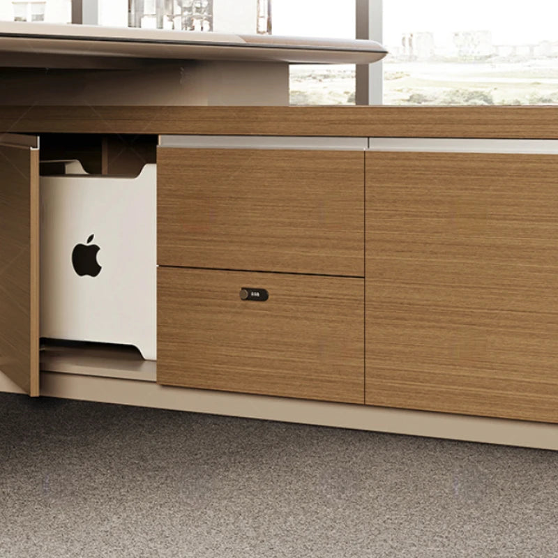 Light Luxury Design Desks Computer Sense President Minimalist Writing Tables Manager Office Bureau Meuble Office Furnitures