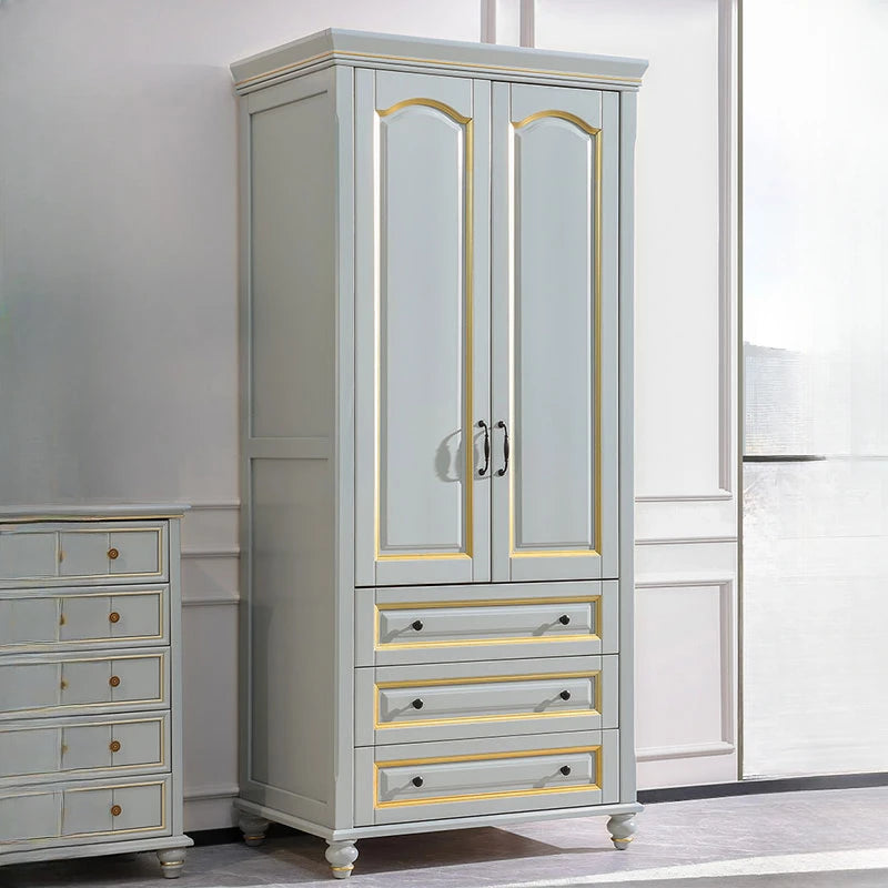 Multilayer Drawer Wardrobe – Open Closet with Shelves for Bedroom Storage