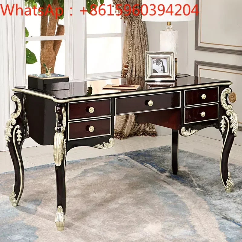 European Neoclassical Luxury Desk