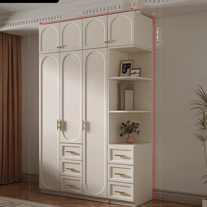 Drawers Luxury Closet Organizer Room Divider Storage Clothes Wardrobe Cabinets Clothing Rack Closets Abiertos Bedroom Furniture