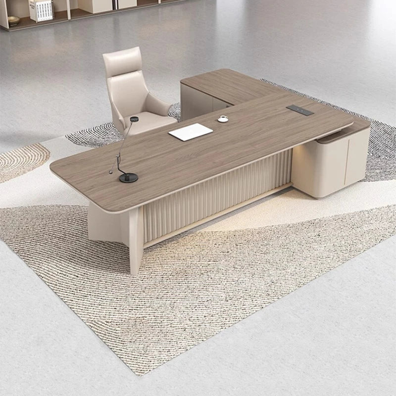 Office Table Desk Professional Furniture Workstation Gaming Tables Room Desks To Study Midi L Shaped Reception Corner Tv