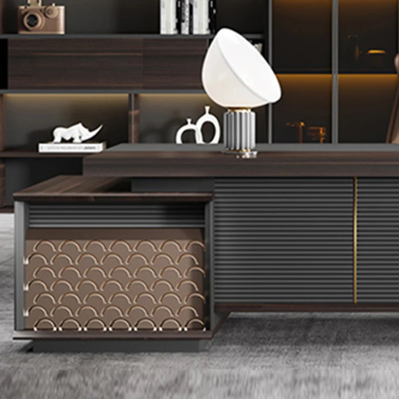 Versatile Computer L-Shaped Office Desk