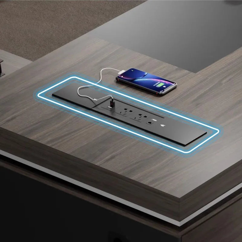 Luxury L-shaped desk