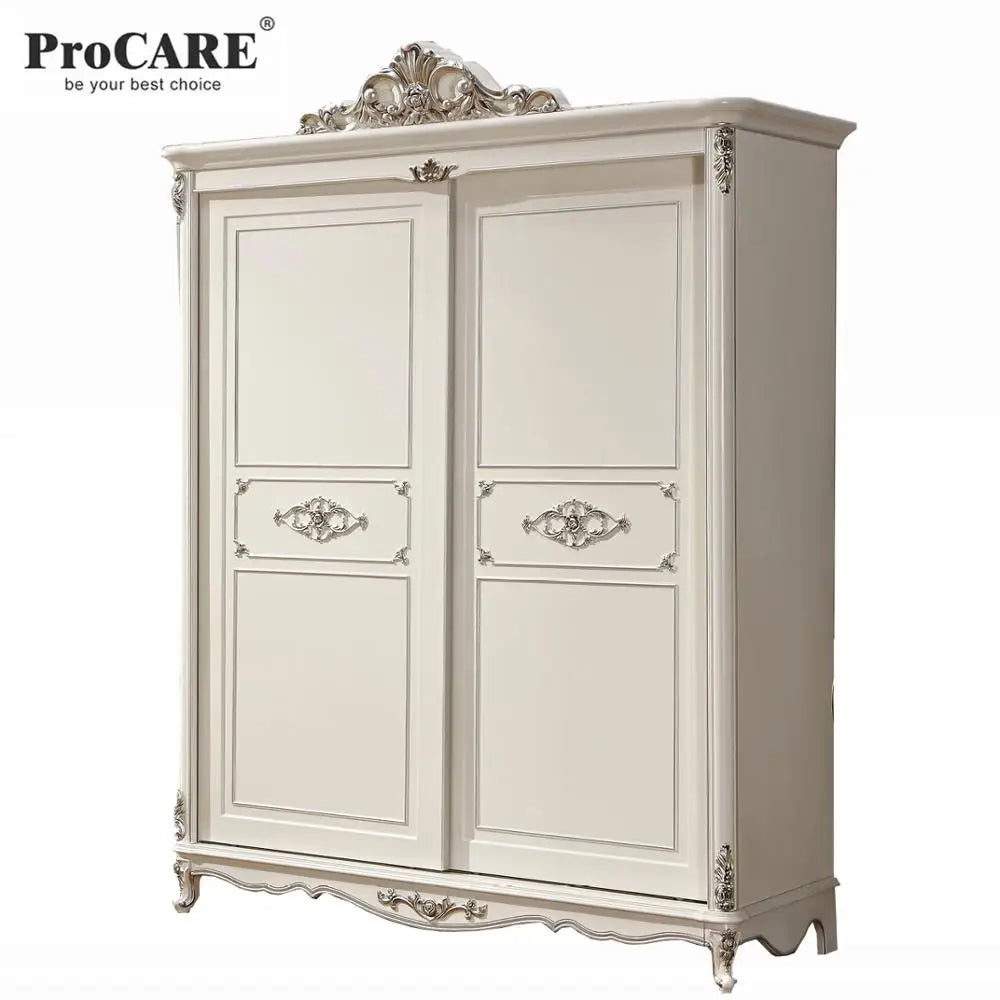 Hot Sale Solid Oak 2-Door Wardrobe