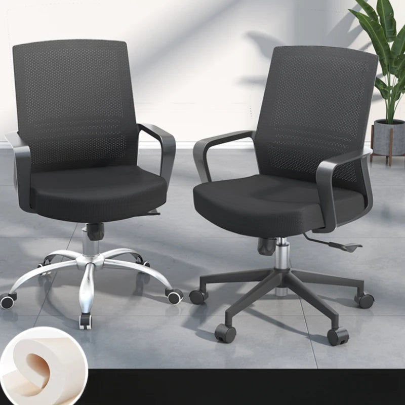 Wheels Ergonomic Design Office Chair Back Rest Adjustable Modern Office Chair Fancy Meditation Cadeira De Escritorio Furniture