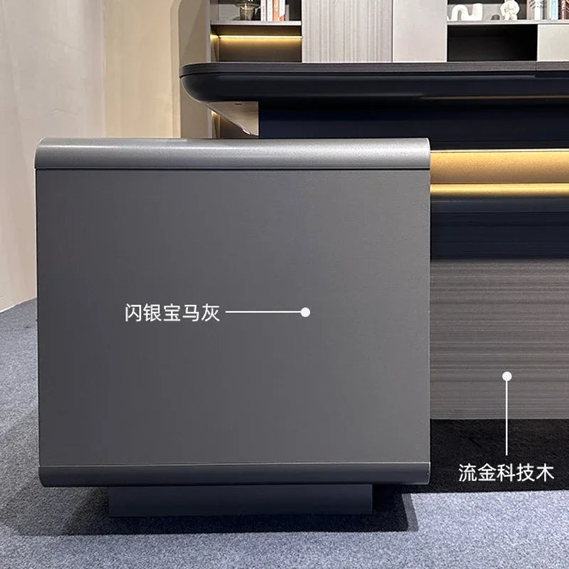 L-Shaped Gaming Desk: Modern Computer Desk for Office