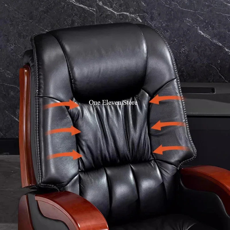 Ergonomic Stool on Wheels – Luxury Office Chair