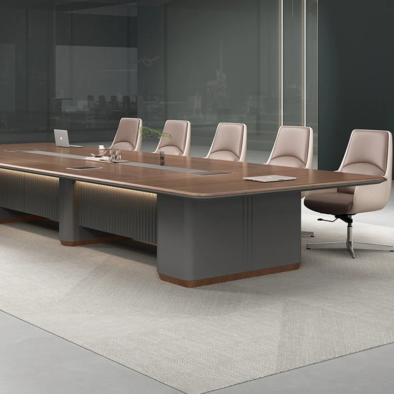 Modern Conference Executive Desk Work Office Ergonomic Standing Meeting Desk Computer Monitor Bureau Meuble Height Furniture