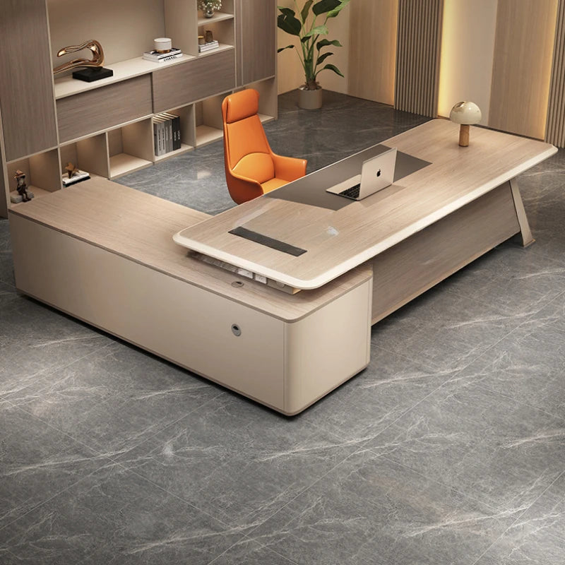 Vanity Desk Luxury Laptop Gaming Garden Table Corner Student Bedroom L Shaped Computer Conference Escritorio Industrial Antique