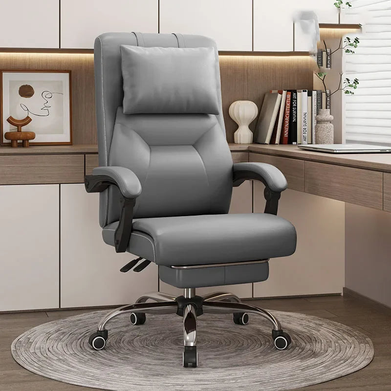 Comfy Office Chair with Wheels