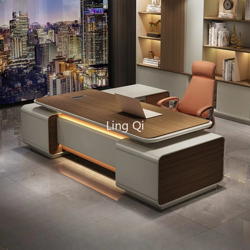 Multifunction Home Furniture Reception Desk Organizer Study Table Midi Corner Office Minimalist Auxiliary Computer Seating Low