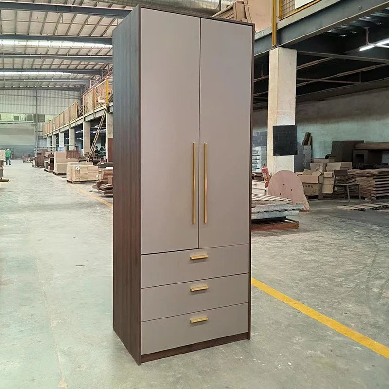 King Size Wardrobe – European Closet with Storage Cabinet for Bedroom