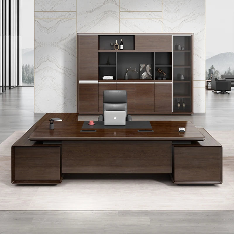 Computer desks and office accessories: automatic, executive, luxury, wooden, and standing options