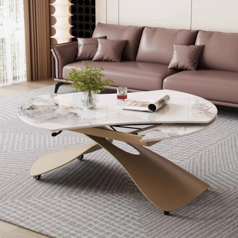 Convertible large sofa tray coffee table