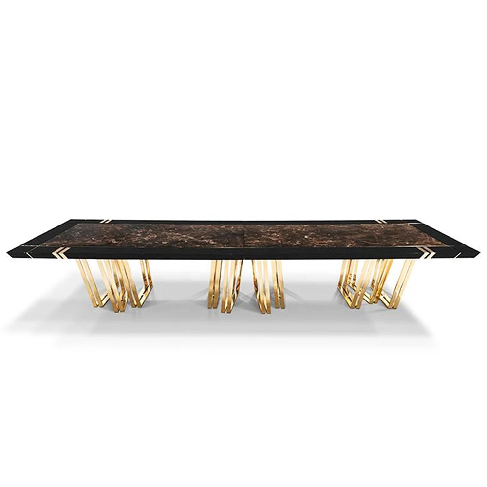 legant Luxury Marble Dining Table Set – Modern Design with 8 Chairs