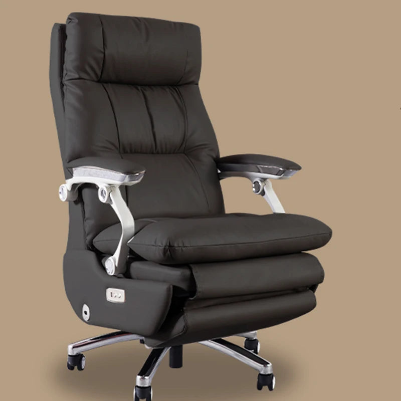 Massage Executive Office Chair Armpad Leather Designer Mobile Chair Ergonomic Modern Luxury Sillas De Oficina Salon Furniture