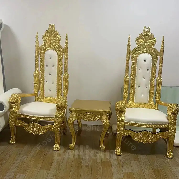 Throne King Queen Party Hotel Banquet Wedding Sofa Chair Royal