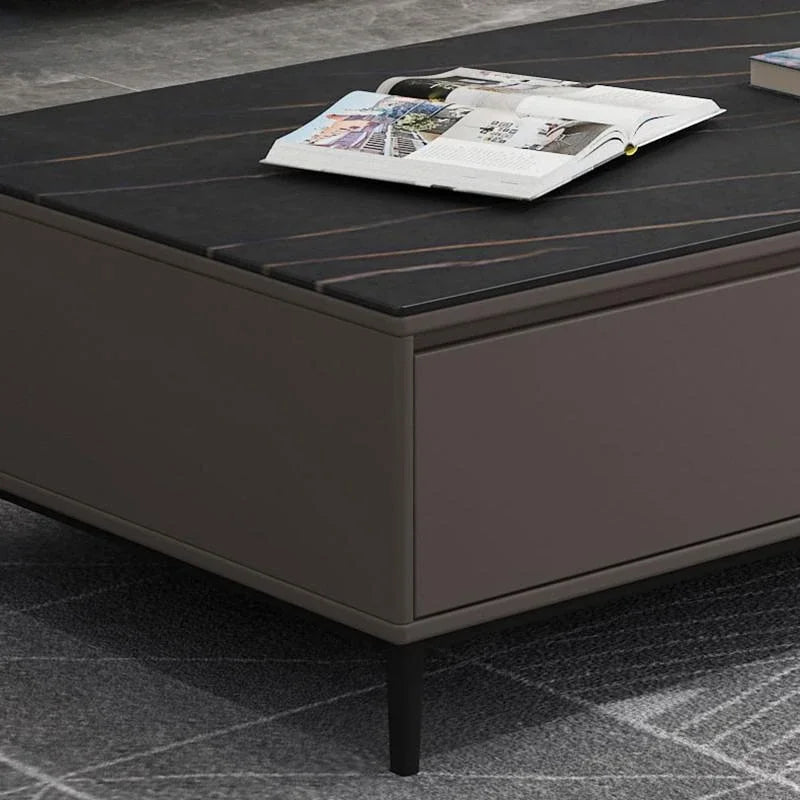 Entertainment Center: Modern Gold TV Console Stand, Luxury Nordic Furniture for Media and Multifunctional Home Use.