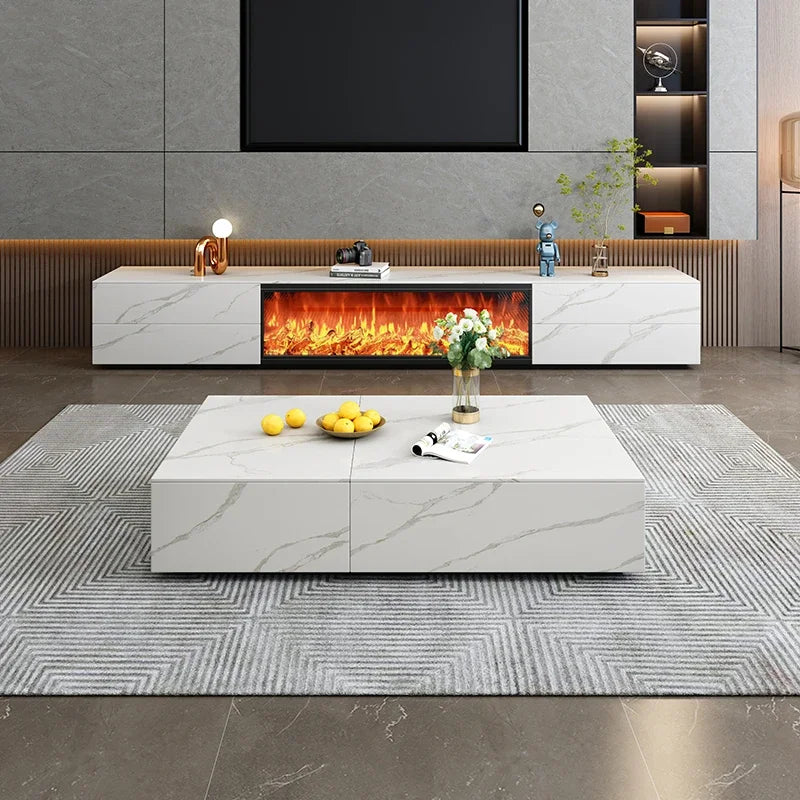 Innovative Black Tv Stand Simple Ornaments Wood Storage European Tv Table Fireplace Minimalistic Meubels Woonkamer Furniture