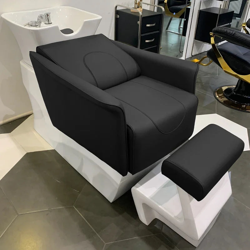 Hydrotherapy Shampoo Chair Hair Salon Shower Head Hair Wash Chair Styling Luxury Ergonomics Silla Peluqueria Salon Furniture