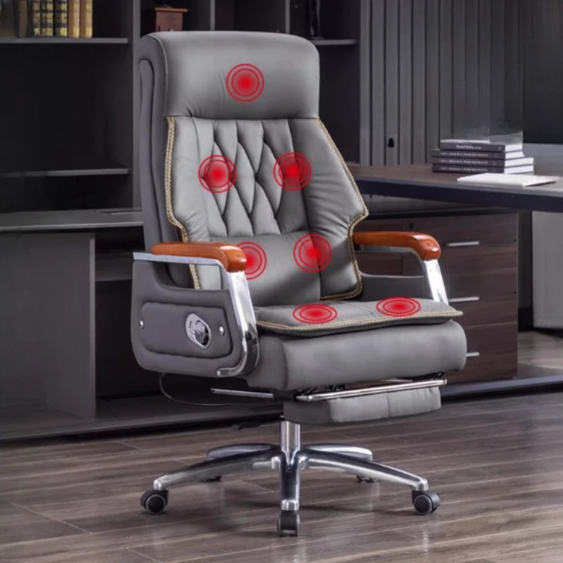 Comfy Rotating Massage Office Chair
