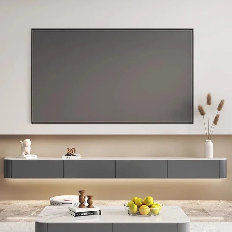 Luxury Tv Stand White Furniture Media Console Salon Set Offer Nordic Storage Mid Century Display Entertainment Unit Comfortable