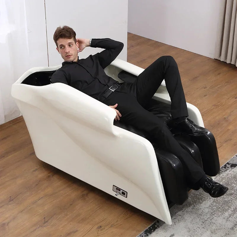 Shampoo Chair Hair Salon Spa Japanese Professional Makeup Washing Bed Styling Chairs Stylist Capilar Japones Pedicure Economic