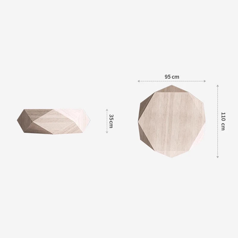 Designers Modern Coffee Table – Nordic Luxury Marble Side Table