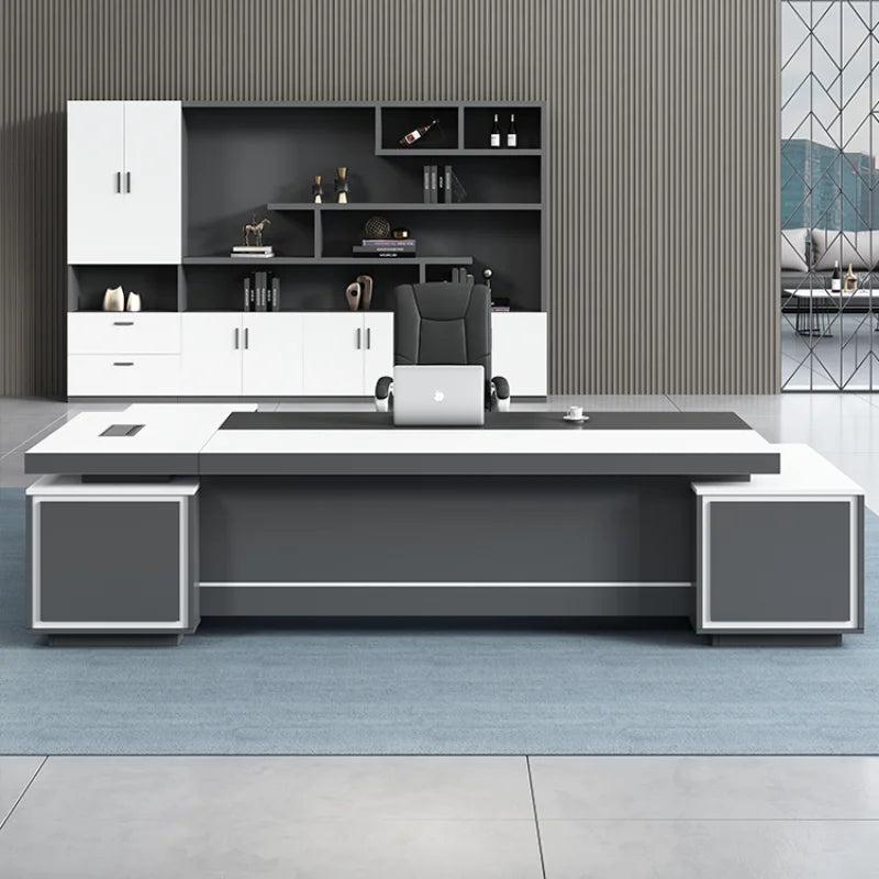 L-Shaped Executive Desk