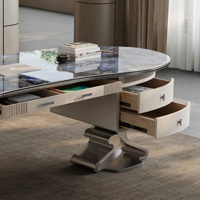 Reception and study desks for corner or office use—ideal for reading, writing, and work.
