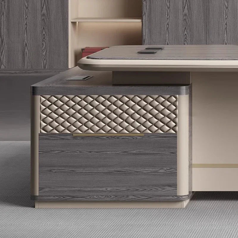 Office Desks Study Table Corner Desk Professional Furniture Home Computer Multifunctional Multifunction L Shaped Tavolo
Offices