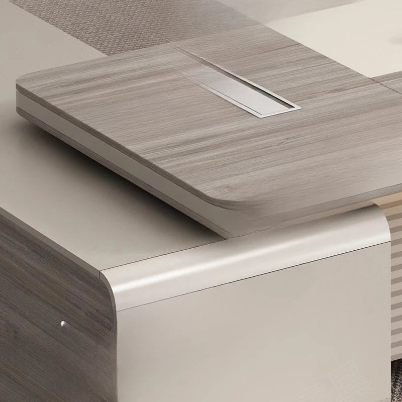 Luxury Office Desk with Drawers