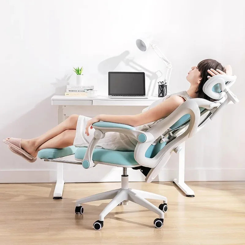 Ergonomic recliner office chair for gaming, executive, or home use