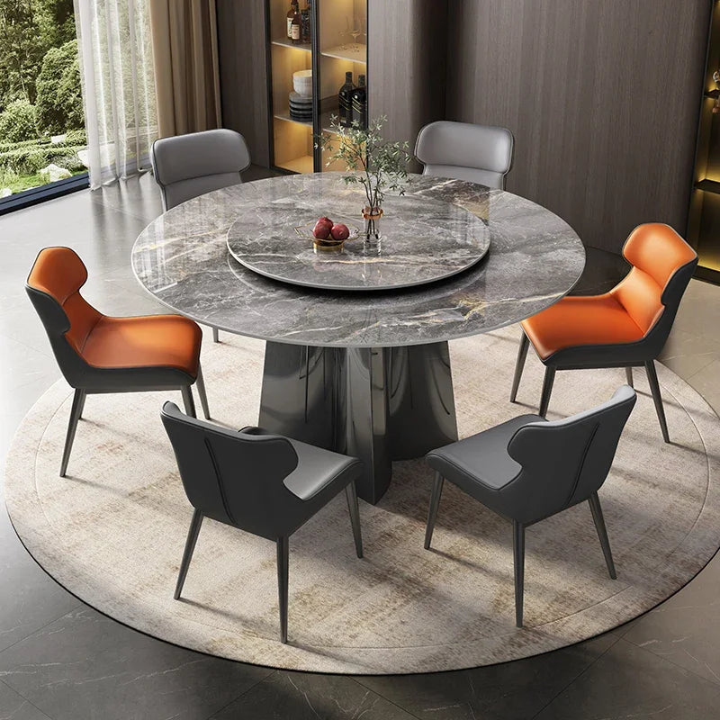 Modern Round Conference & Dining Table Set