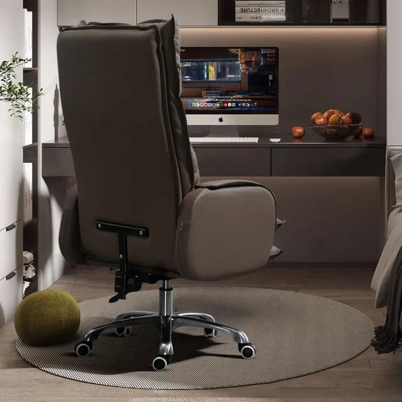 Lounge School Conference Office Chair Foot Rest Hand Wheels Fashion Armchairs Waiting Swivel Sillas De Oficina Office Furniture
