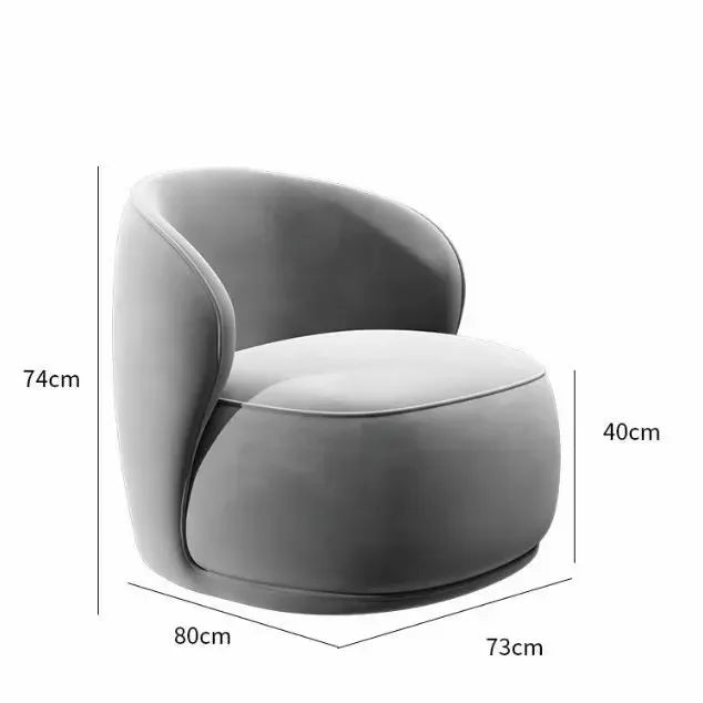 Light luxury modern couch chair