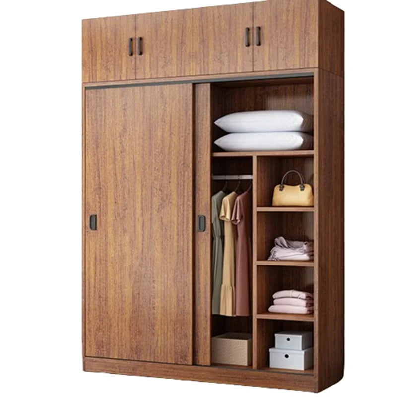 Detachable Plastic and Wood Storage Box – Closet Organizer for Makeup and Baby Wardrobes