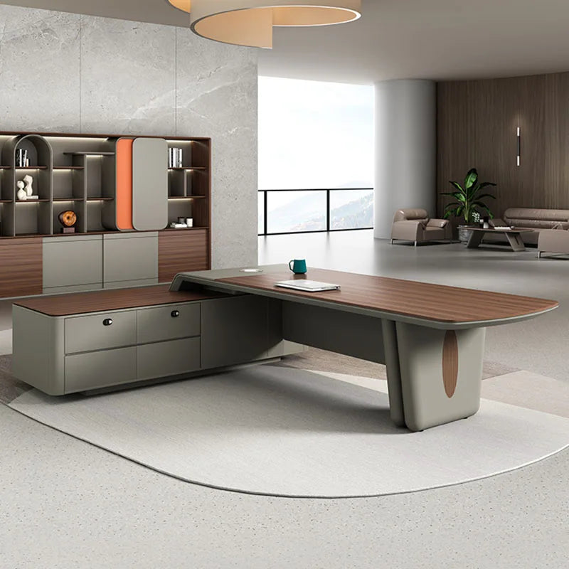 Writing Standing Office Desk Storage Corner Cheap Drafting Luxury Office Desk School Table Pliante Fashionable Furniture HDH