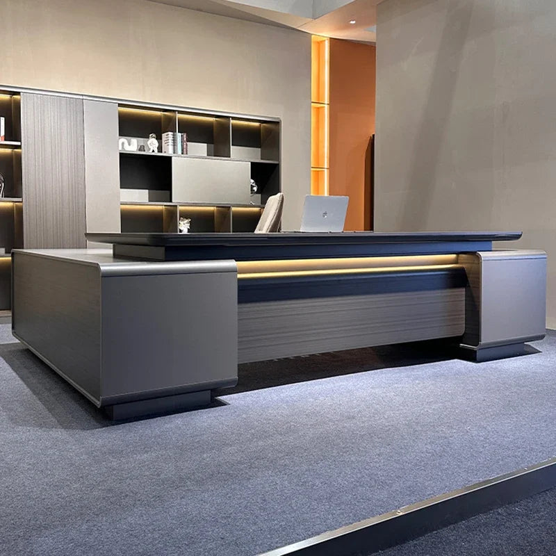 L-Shaped Gaming Desk: Modern Computer Desk for Office