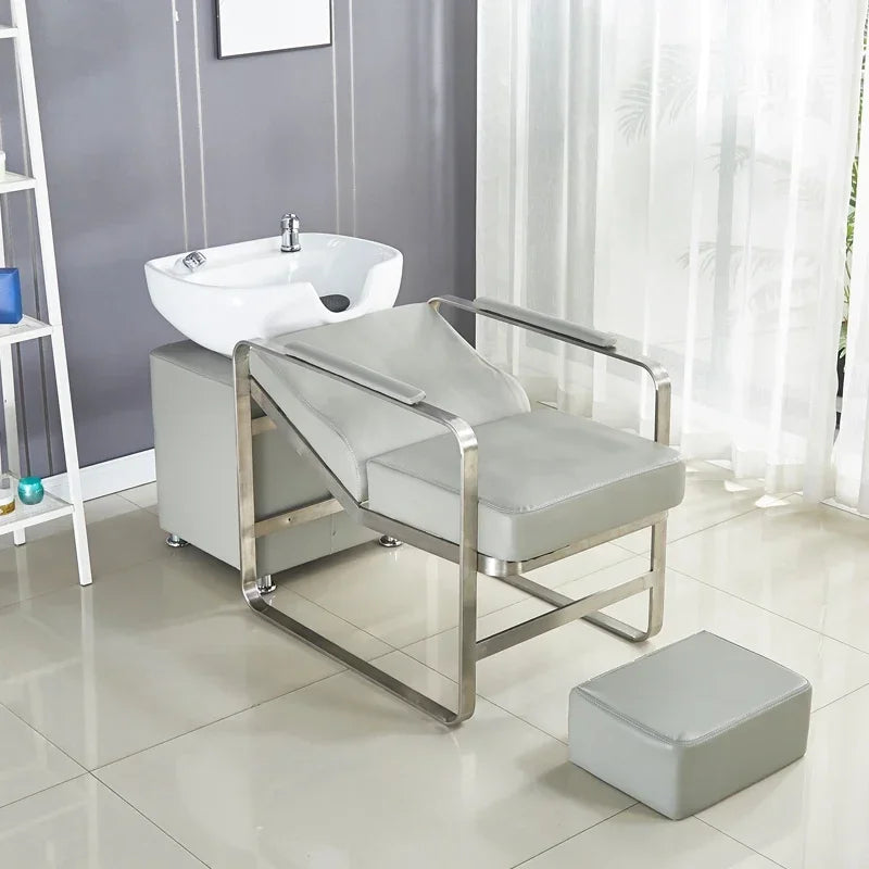 Women Dressing Barber Chair Luxury Gaming Cosmetic Recliner Barber Chair Beauty Equipment Stylist Silla Barbero Decorative
