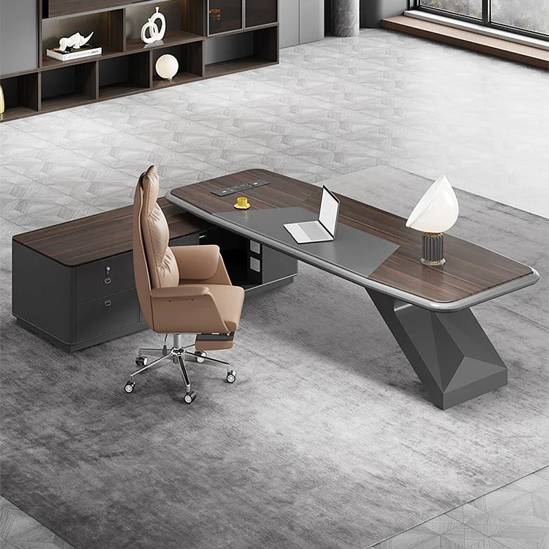 Corner Desk Reception Office Furniture Reading Bedside Table Multifunctional Executive Study L Shaped Gaming Tavolino
Height