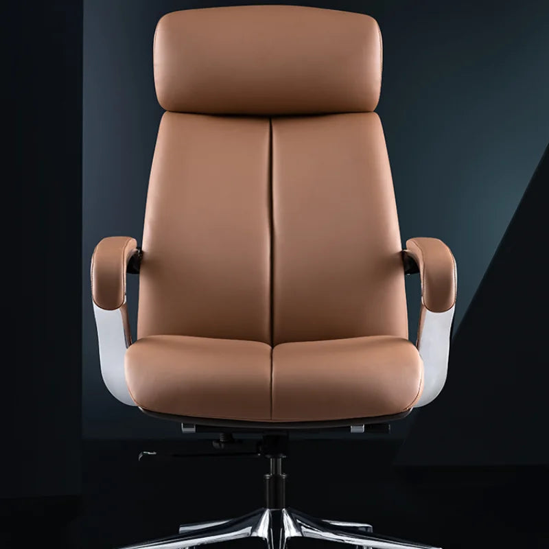 Luxury Comfy Chair with Relaxing Backrest and Wheels