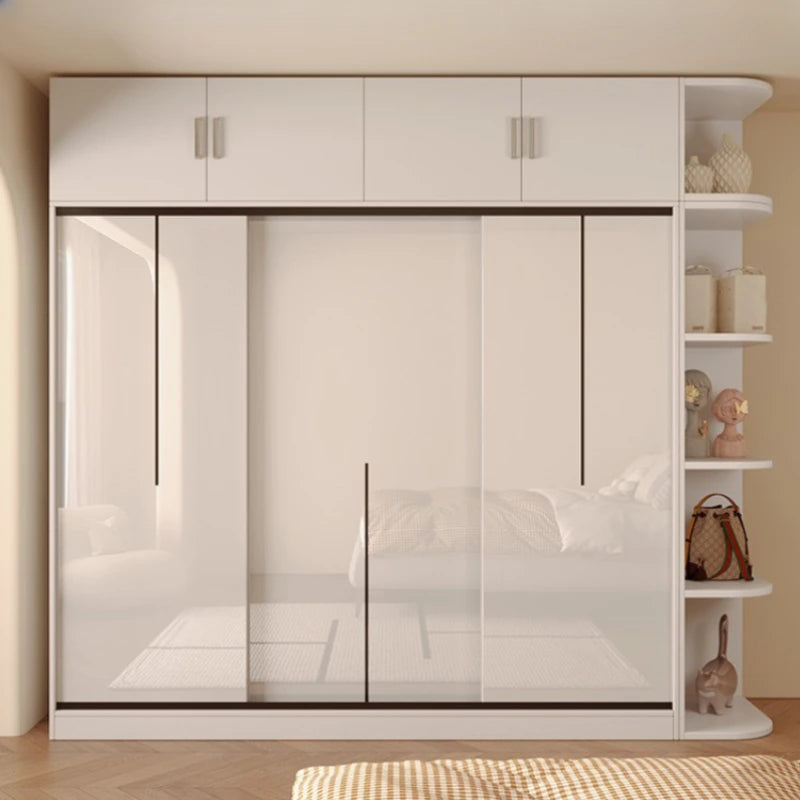 Wood Clothes Wardrobe Storage Full Size Hotel Closet Systems Wardrobe Bedroom Cabinets Doors Ropero Armables Home Furniture